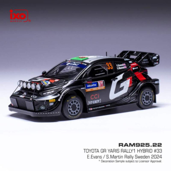 Modele auto și moto model 1/43 Toyota Yaris GR Rally Sweden Evans - Martin