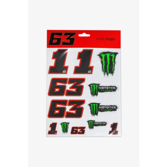 Francesco Bagnaia abțibilduri Monster Energy 2026