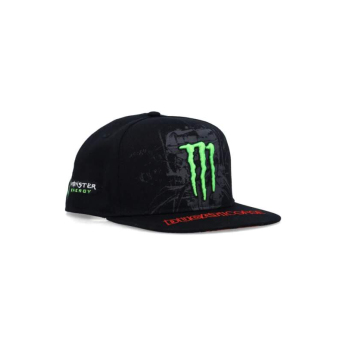 Fanouškovská kšiltovka Ducati Corse - Monster Energy s rovným kšiltem