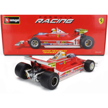 Modele auto și moto model 1/18 Ferrari F1 312T4 1979 Monaco GP J. Scheckter