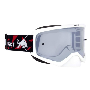 Red Bull Racing ochelari de motocross EVAN, white with clear glass