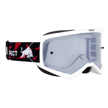 Red Bull Racing ochelari de motocross EVAN, white with clear glass