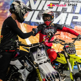 Red Bull Racing ochelari de motocross EVAN, white with clear glass