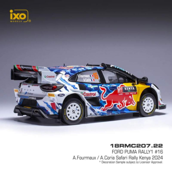 Modele auto și moto model 1/18 IXO Ford Puma Rally 1, WRC, Safari Rallye Kenia, 2024, #16,