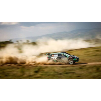 Modele auto și moto model 1/18 IXO Škoda Fabia Rally2, WRC, Safari Rallye Kenia, 2024, #22,