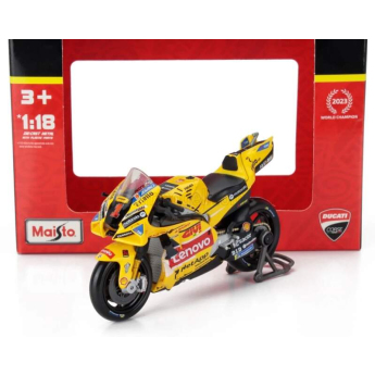 Modele auto și moto model 1/18 Ducati MotoGP GP23 - Francesco Bagnaia #1 - Misano SE