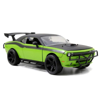 Model Rychle a Zběsile Dodge Challenger SRT8 off road 1:24 zeleno černý
