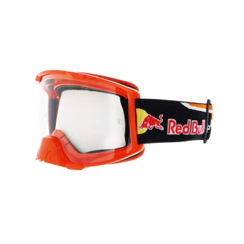 Red Bull Spect motokrosové brýle STRIVE oranžové s čirým sklem