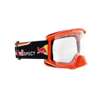Red Bull Racing ochelari de motocross STRIVE orange with clear glass