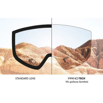 Red Bull Racing ochelari de motocross STRIVE orange with clear glass