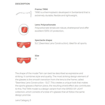 Red Bull Racing ochelari de soare TAIN black with gold lenses