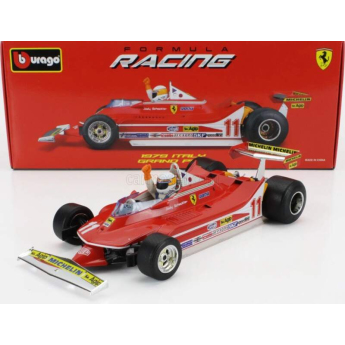 Modele auto și moto model 1/18 Ferrari F1 312T4 1979 Monza GP J. Scheckter