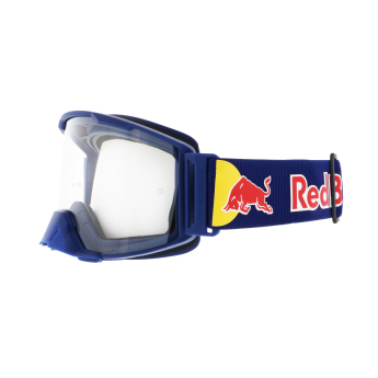 Red Bull Racing ochelari de motocross STRIVE S, dark blue with clear glass