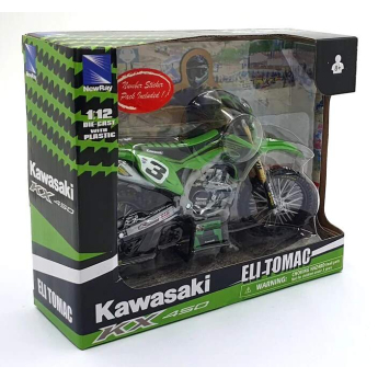Modele auto și moto model 1/12 Kawasaki KX 450 ELI TOMAC