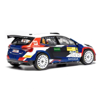 Modele auto și moto model 1/43 IXO Škoda Fabia Rally2 - Lavanttal Rally 2024 #4 Wagner - Ostlender