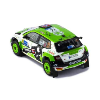 Modele auto și moto model 1/43 Fabia Rally2 EVO #21 A.Mikkelsen - T.Eriksen Rally Estonia 2022