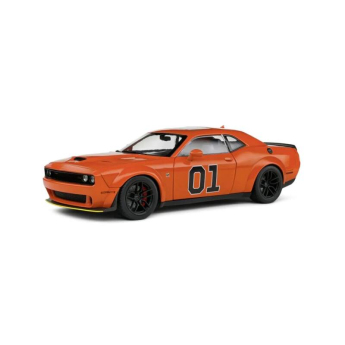 Model Solido Dodge Challenger R/T Scat Pack Widebody #01 Hazzard Tribute 2023 1:18