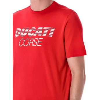 Ducati Corse tricou de bărbați inscription red 2026
