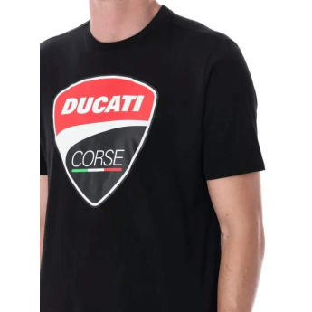 Ducati Corse tricou de bărbați big logo black 2026