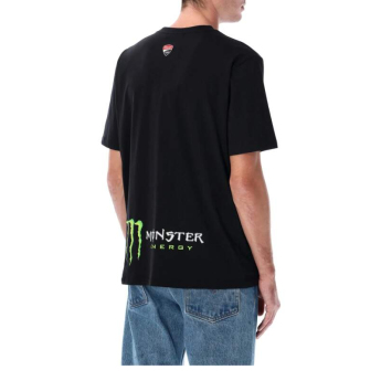 Ducati Corse tricou de bărbați Monster Energy black 2026