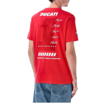 Marc Marquez tricou de bărbați More Than a Number red 2025