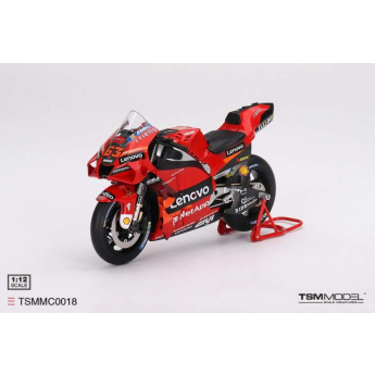 Model TSM MotoGP - Ducati Desmosedici Francesco Bagnaia GP22 #63 2022 1:12