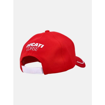 Ducati Corse șapcă de baseball Debossed Grid red 2026