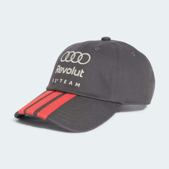 Kšiltovka Audi Revolut F1 tmavě šedá x Adidas - volnočasová edice