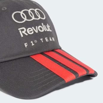 Audi F1 șapcă de baseball DNA 3-Stripes grey F1 Team 2026