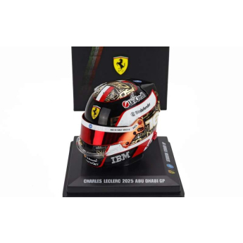 Modele auto și moto model de cască 1:5 Charles Leclerc - SF Abu Dhabi 2025