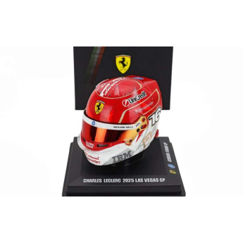 Modele auto și moto model de cască 1:5 Charles Leclerc - SF Las Vegas 2025
