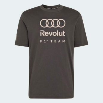 Audi F1 tricou de bărbați DNA Graphic grey F1 Team 2026