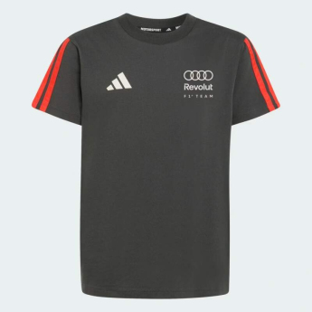 Audi F1 tricou de copii DNA print grey F1 Team 2026