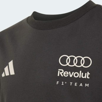 Audi F1 tricou de copii DNA print grey F1 Team 2026