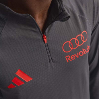 Audi F1 hanorac de bărbați 1/4 Zip mechanic grey F1 Team 2026