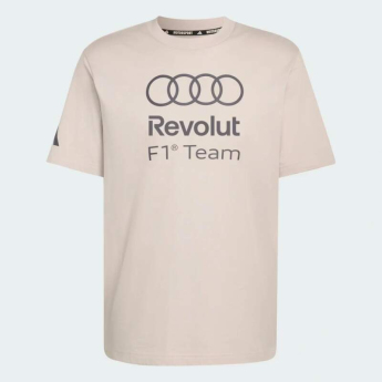 Audi F1 tricou de bărbați DNA Graphic beige F1 Team 2026