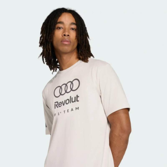 Audi F1 tricou de bărbați DNA Graphic beige F1 Team 2026