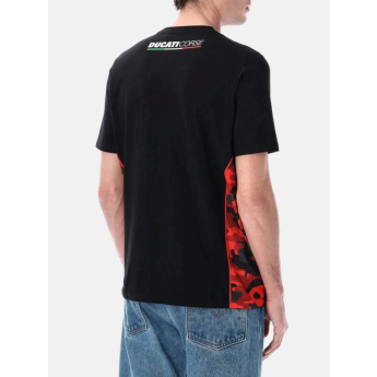 Ducati Corse tricou de bărbați camu logo black