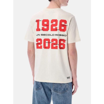 Ducati Corse tricou de bărbați 100th years white
