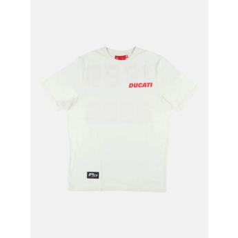 Ducati Corse tricou de bărbați 100th years white