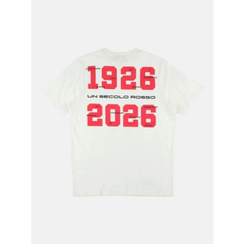 Ducati Corse tricou de bărbați 100th years white