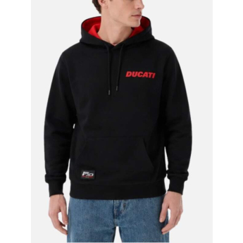 Ducati Corse hanorac de bărbați cu glugă 100th years black