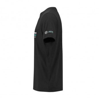 Mercedes AMG Petronas tricou de bărbați Logo black F1 Team 2018