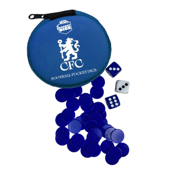 FC Chelsea joc de masă cu zaruri Pocket Dice Game