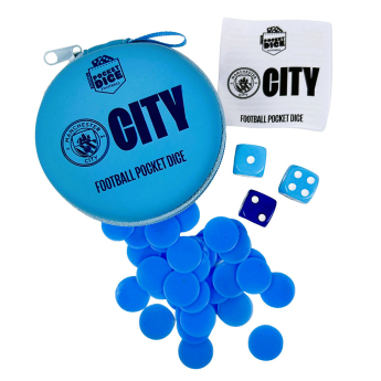 Manchester City joc de masă cu zaruri Pocket Dice Game