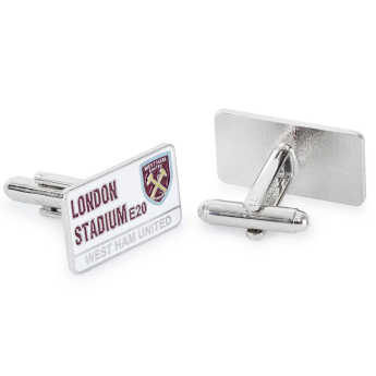West Ham United butoni Street Sign Cufflinks
