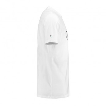 Mercedes AMG Petronas tricou de bărbați Logo white F1 Team 2018