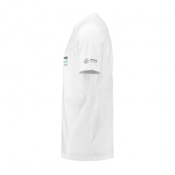 Mercedes AMG Petronas tricou de bărbați Logo white F1 Team 2018