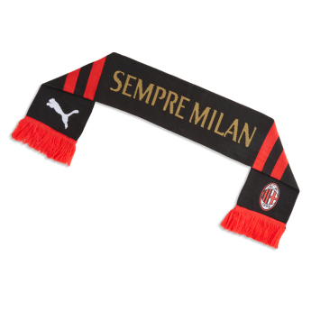 AC Milan eșarfă de iarnă Essential black