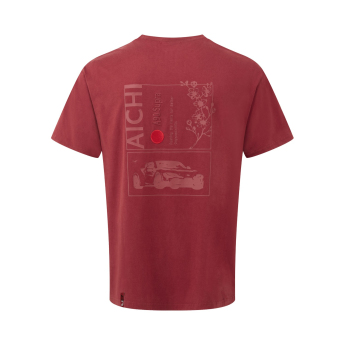 Toyota Gazoo Racing tricou de bărbați Aichi red 2026